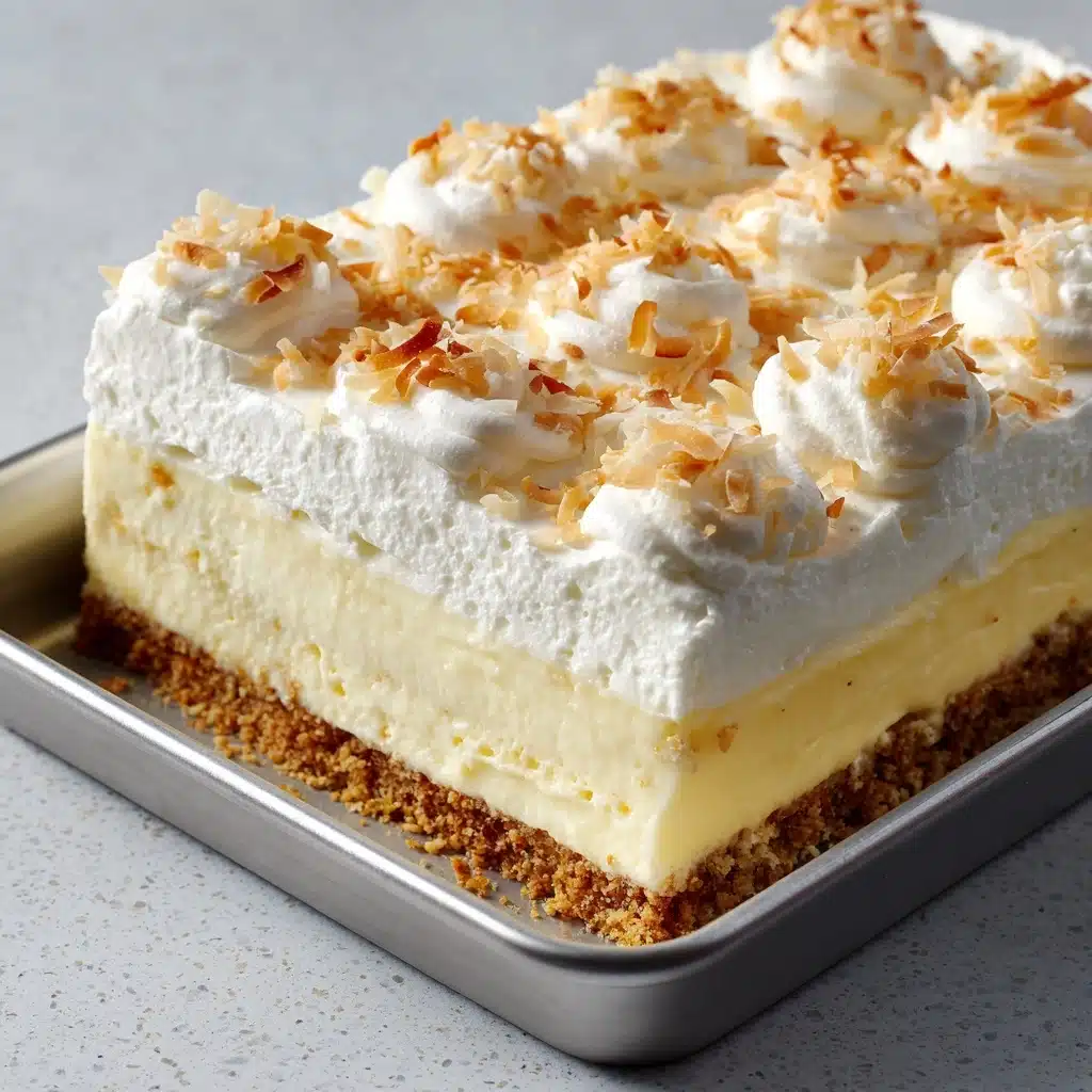 Coconut Cream Poke Cake Recipe - Recipe Image