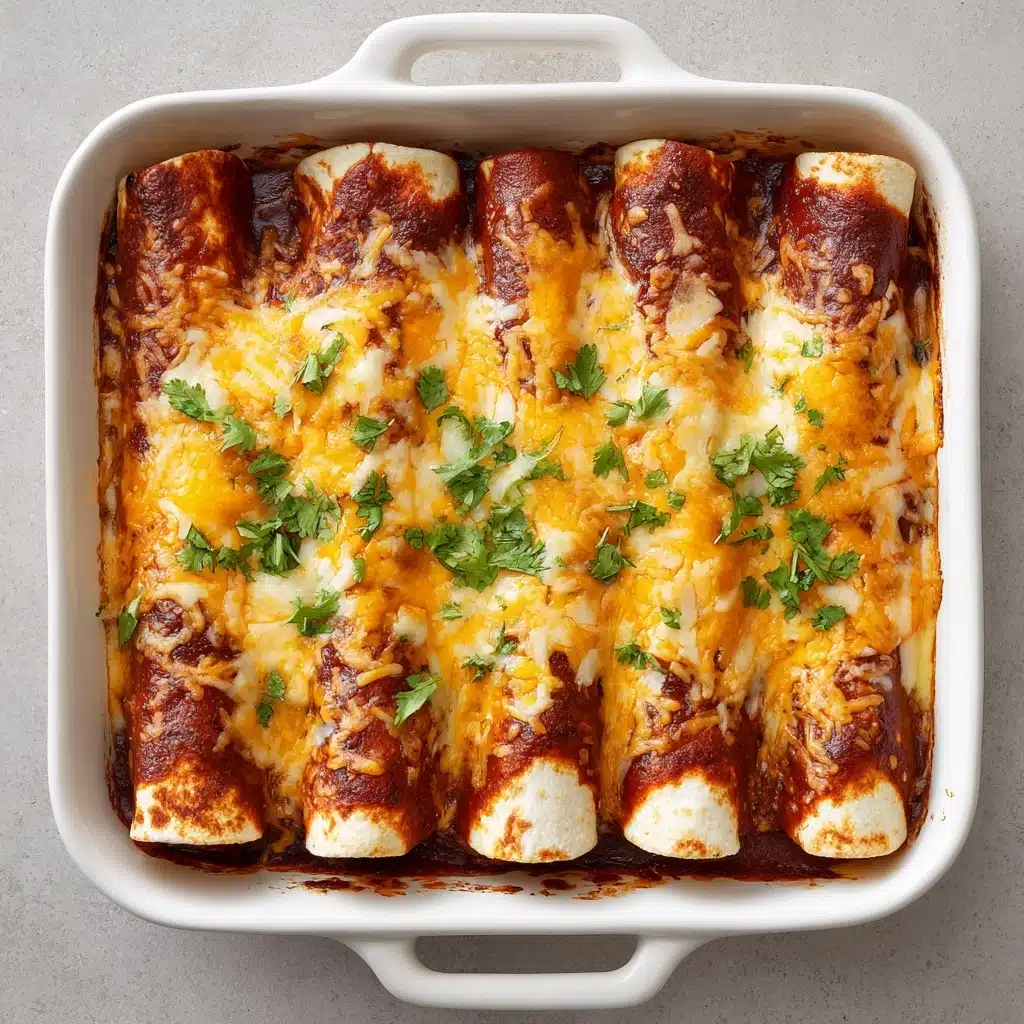 Chicken Enchiladas with Homemade Red Enchilada Sauce Recipe