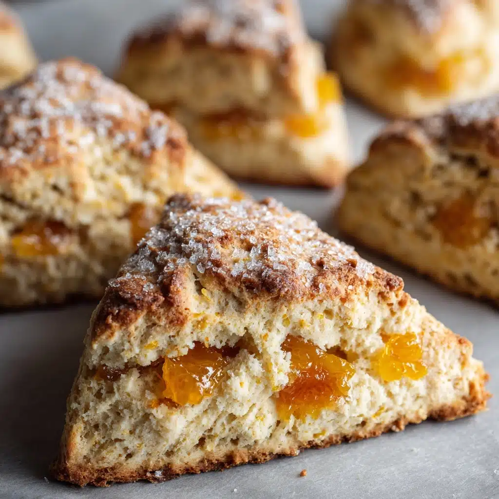 Orange Cardamom Cream Scones Recipe - Recipe Image