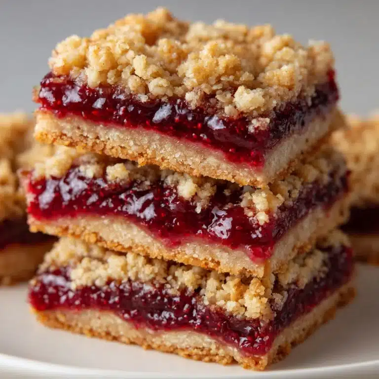 Strawberry Oatmeal Jam Bars Recipe