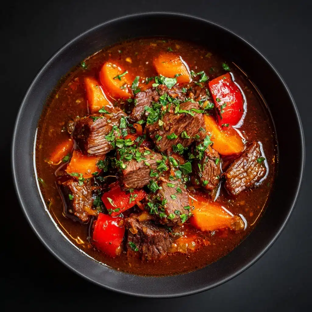 Cheesy Beef Goulash Recipe