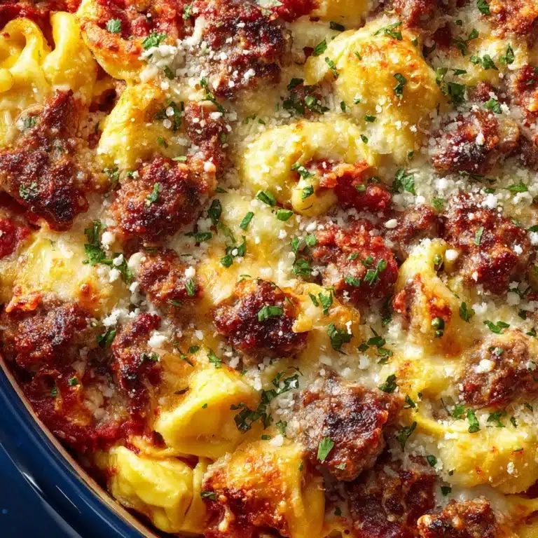 Meat Lovers Pizza Tortellini Recipe