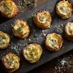 Parmesan Potato Stacks in Muffin Tin Recipe