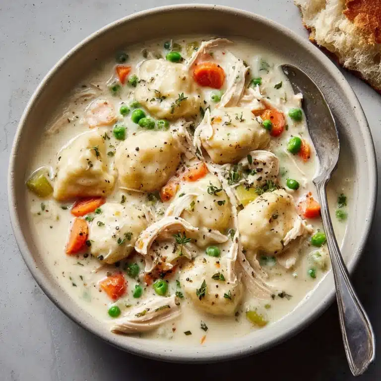Chicken and Dumplings with Biscuits Recipe
