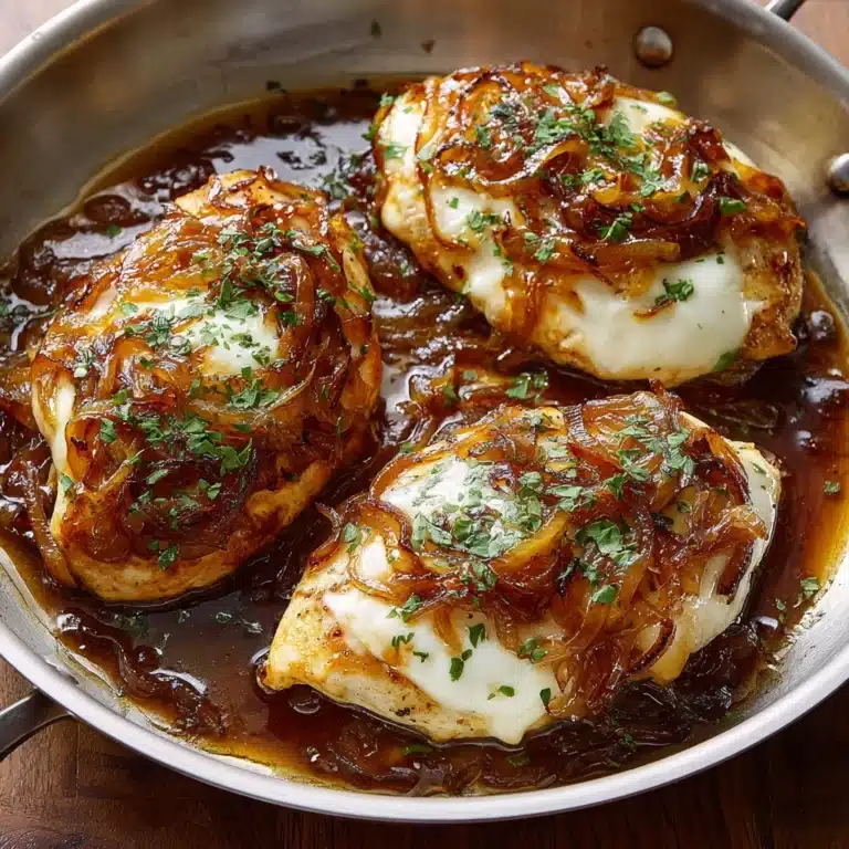 French Onion Chicken Recipe