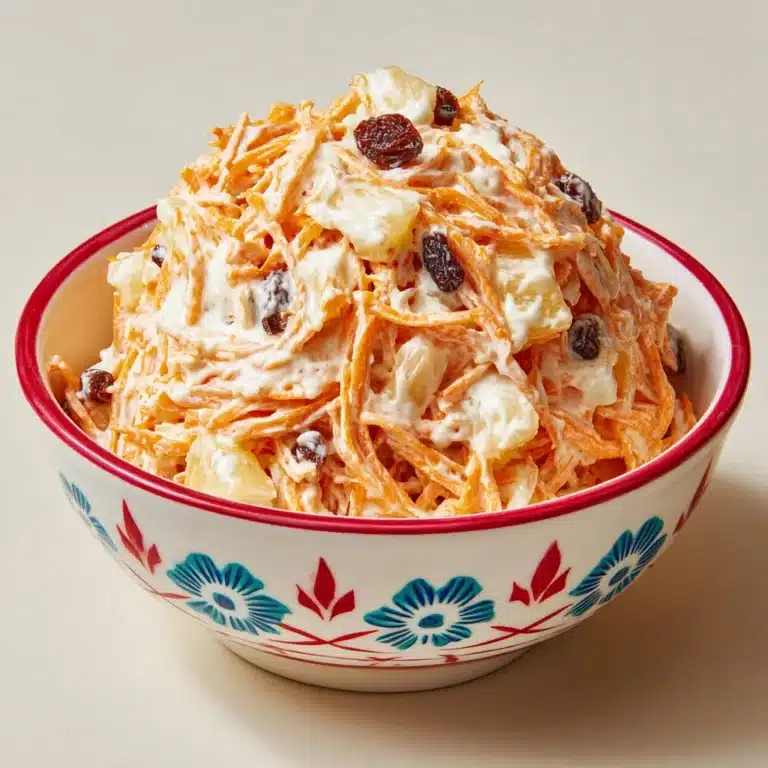 Creamy Carrot Salad Recipe