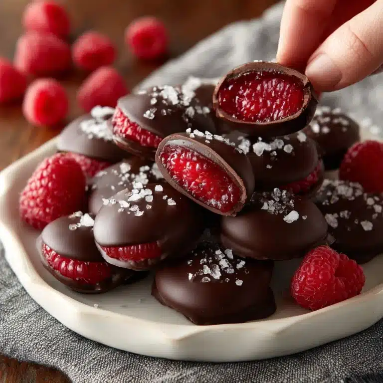 Chocolate Covered Raspberries Recipe