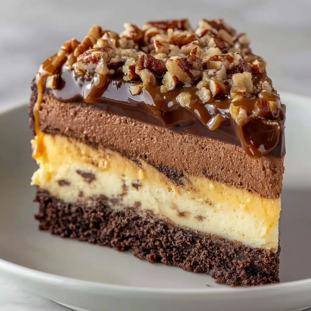 German Chocolate Cheesecake Recipe - Recipe Image