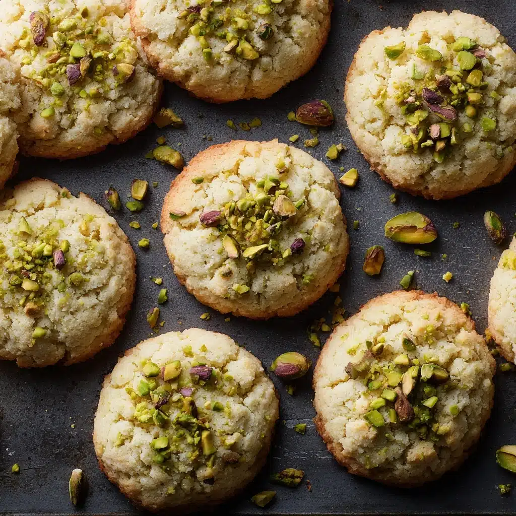 Pistachio Shortbread Cookies Recipe - Recipe Image