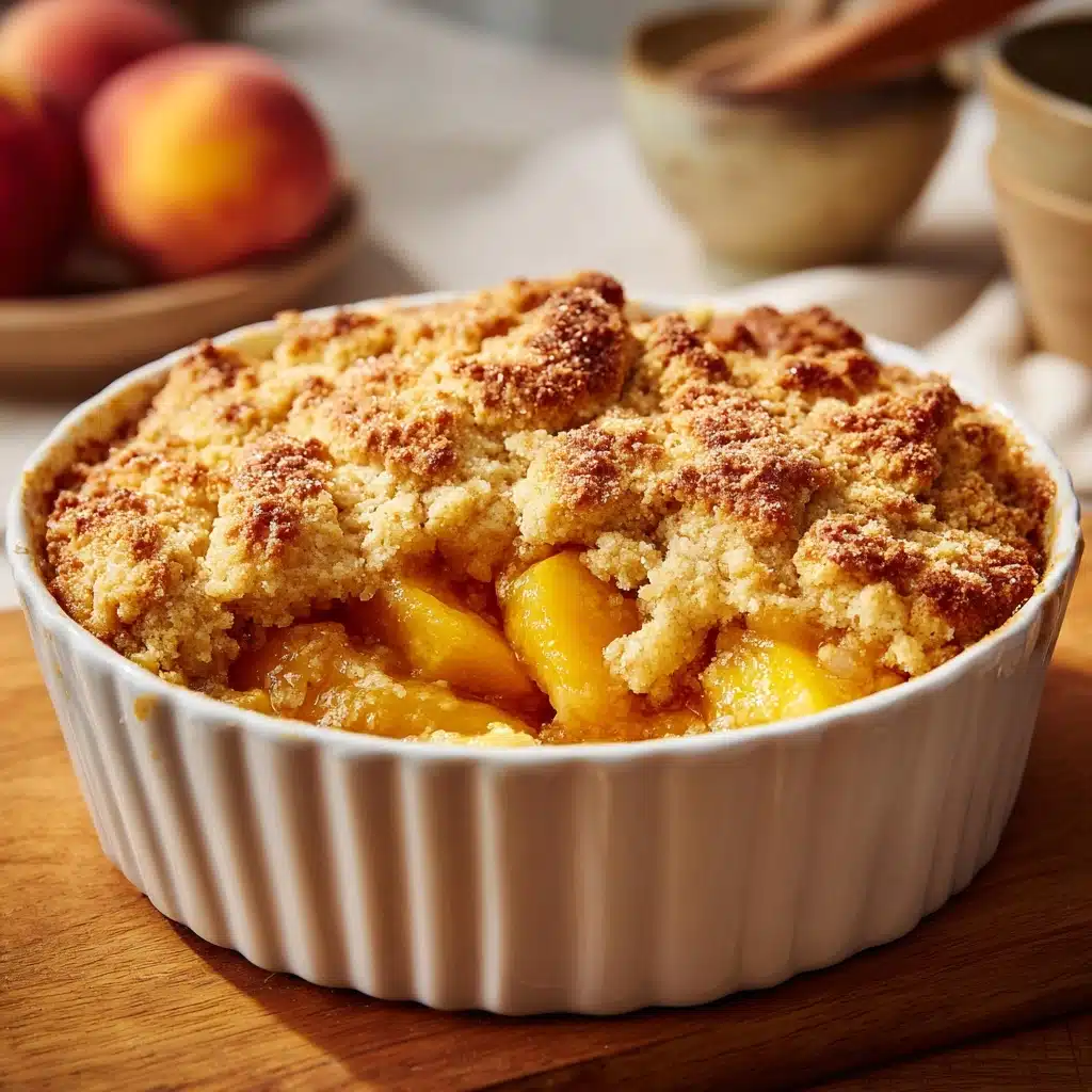 Gluten-Free Peach Cobbler Recipe