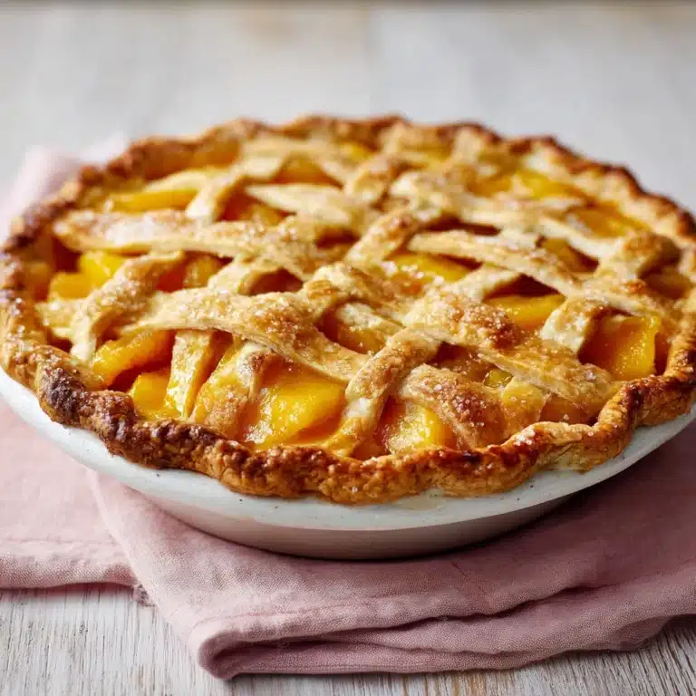 Better Than Grandma’s Peach Pie Recipe