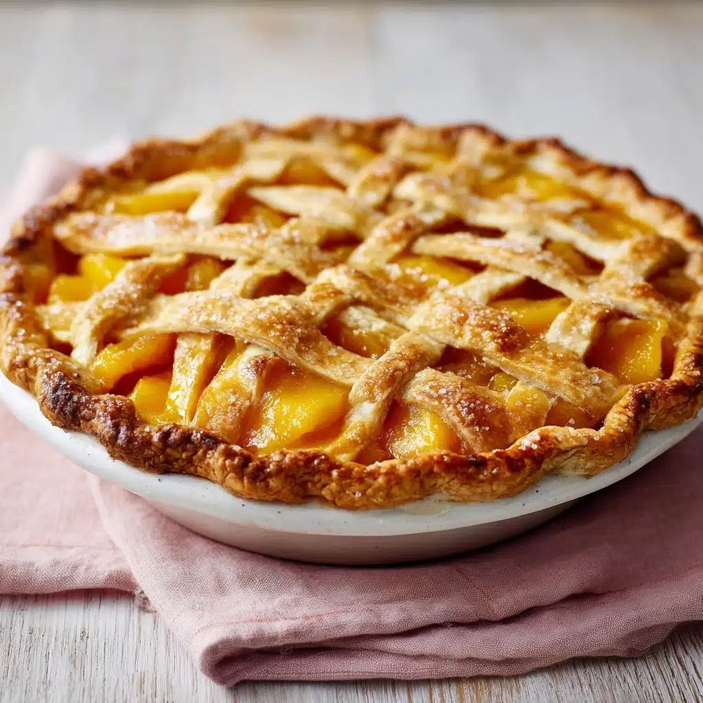 Better Than Grandma’s Peach Pie Recipe
