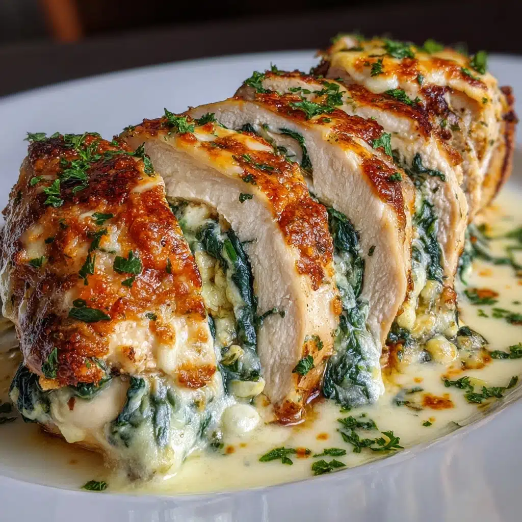 Chicken and Spinach Casserole with Cream Cheese Recipe - Recipe Image
