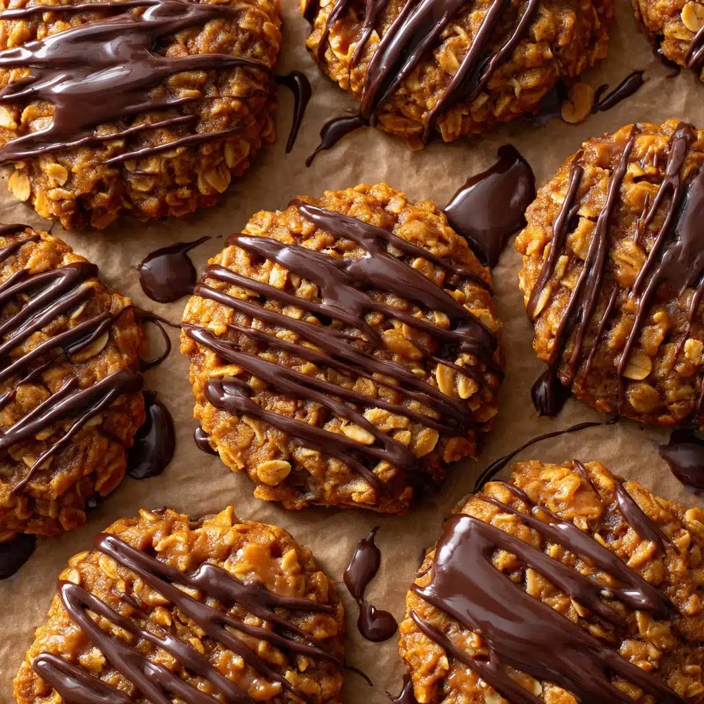 No-Bake Peanut Butter Oatmeal Cookies Recipe - Recipe Image