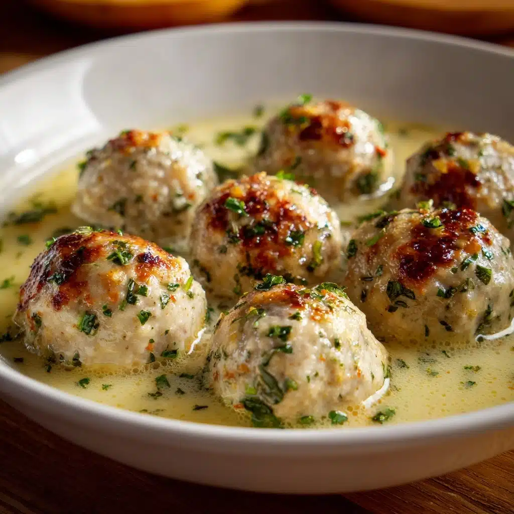 Mini Turkey Meatball Italian Wedding Soup Recipe