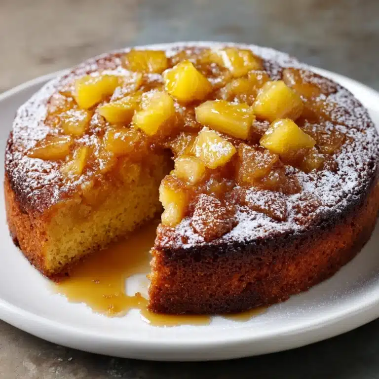 Pineapple Juice Cake Recipe