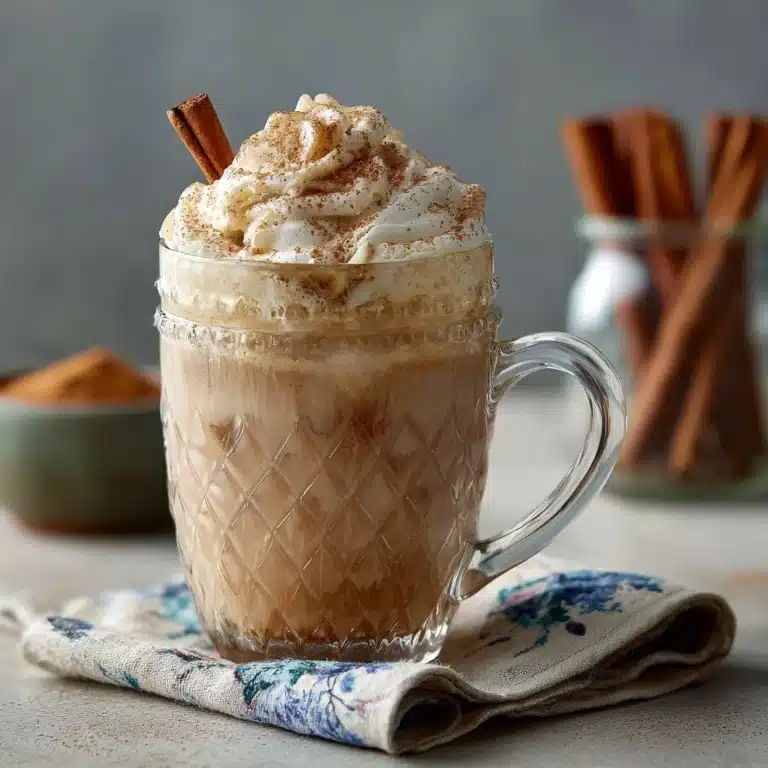 Homemade Vanilla Cinnamon Milk Tea Recipe