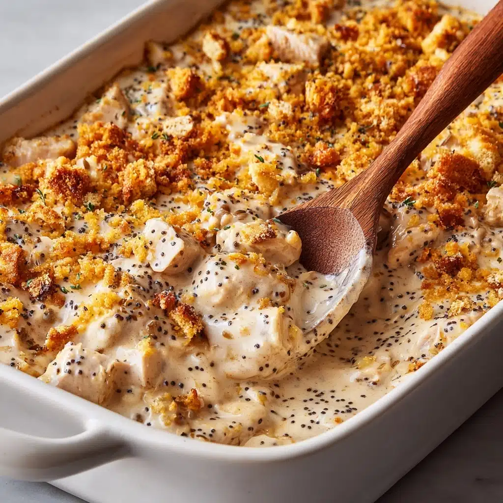 Poppy Seed Chicken Casserole Recipe - Recipe Image