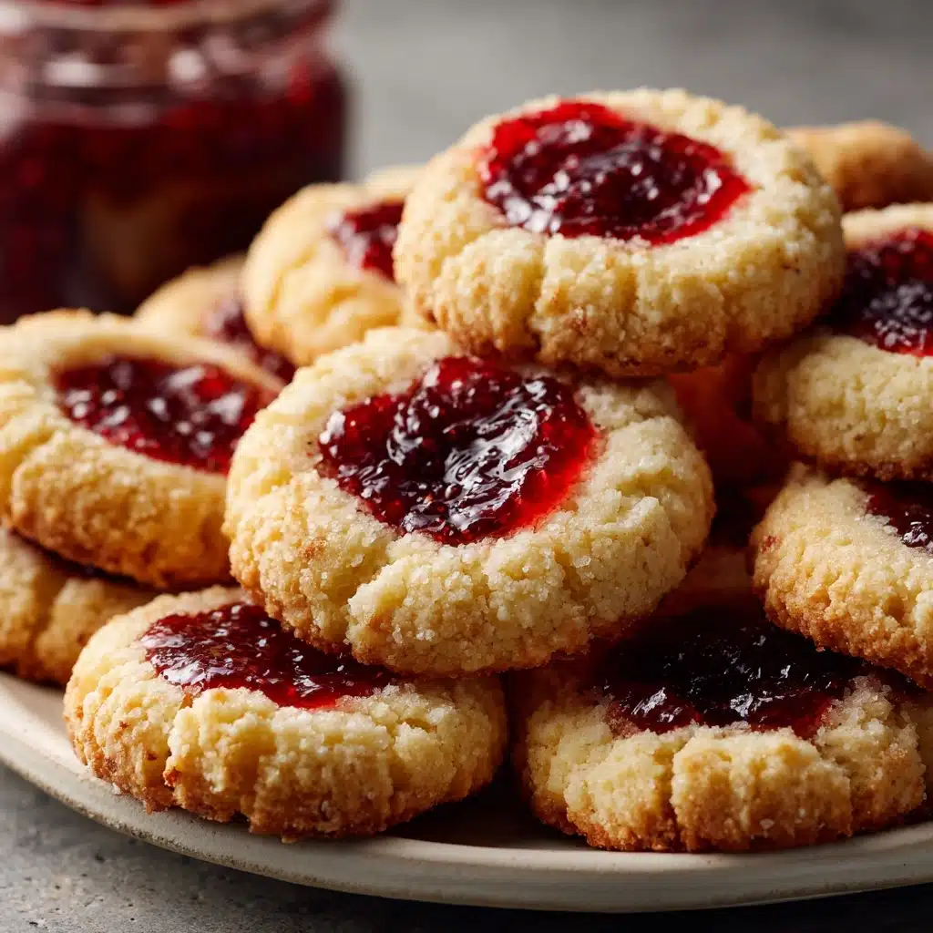 Raspberry Thumbprint Cookies Recipe - Recipe Image