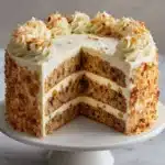 Hawaiian Wedding Cake with Whipped Cream Cheese Frosting Recipe