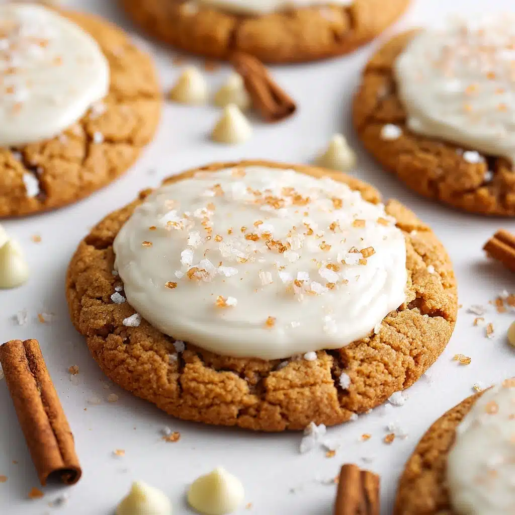 Chewy Maple Cinnamon Cookies with White Chocolate Recipe
