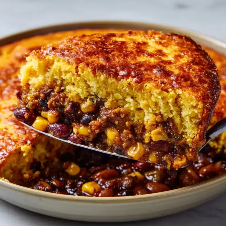 Easy Cowboy Cornbread Casserole Recipe