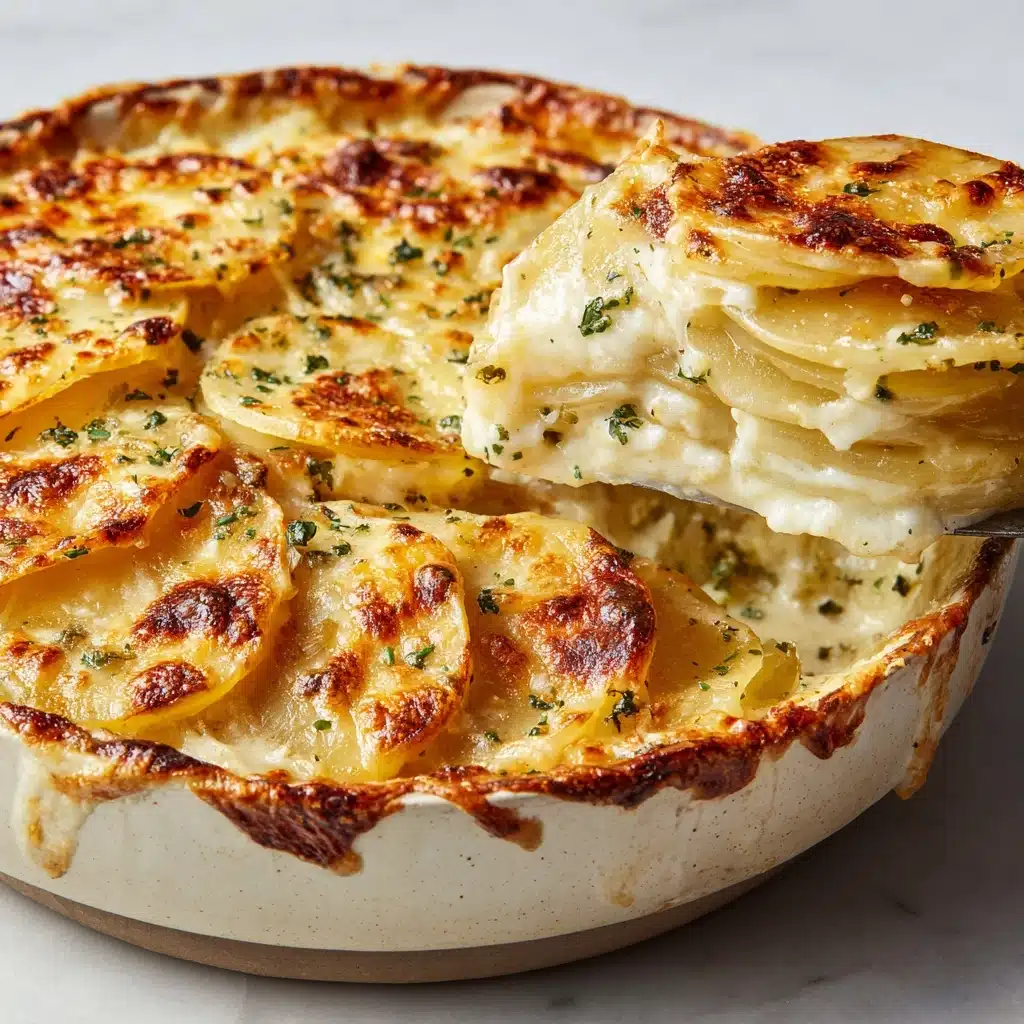 Cheesy Scalloped Potatoes Recipe