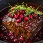 Cranberry Balsamic Roast Beef Recipe