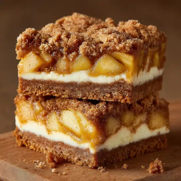 Gluten Free Apple Cheesecake Bars Recipe