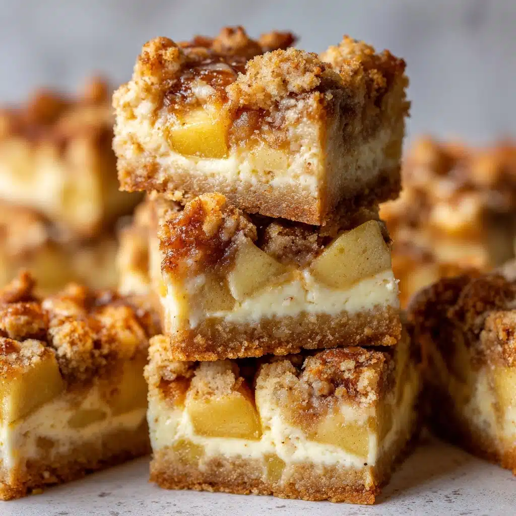 Gluten Free Apple Cheesecake Bars Recipe - Recipe Image