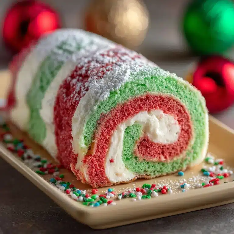 Christmas Cake Roll Recipe