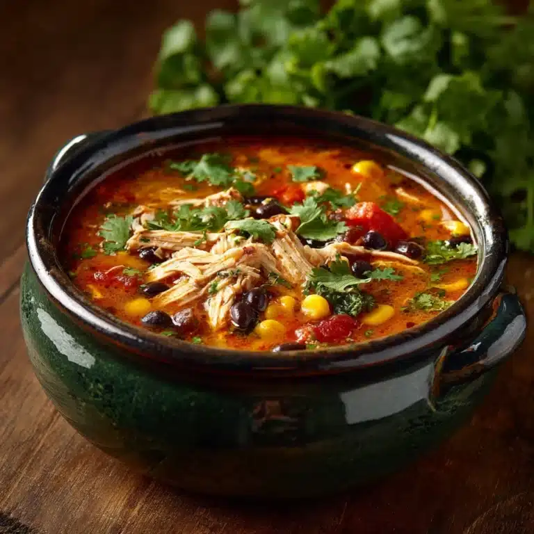 Chicken Enchilada Soup Recipe