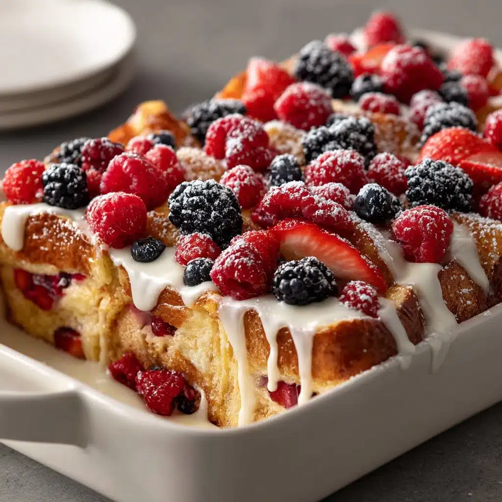 Berry French Toast Casserole Recipe