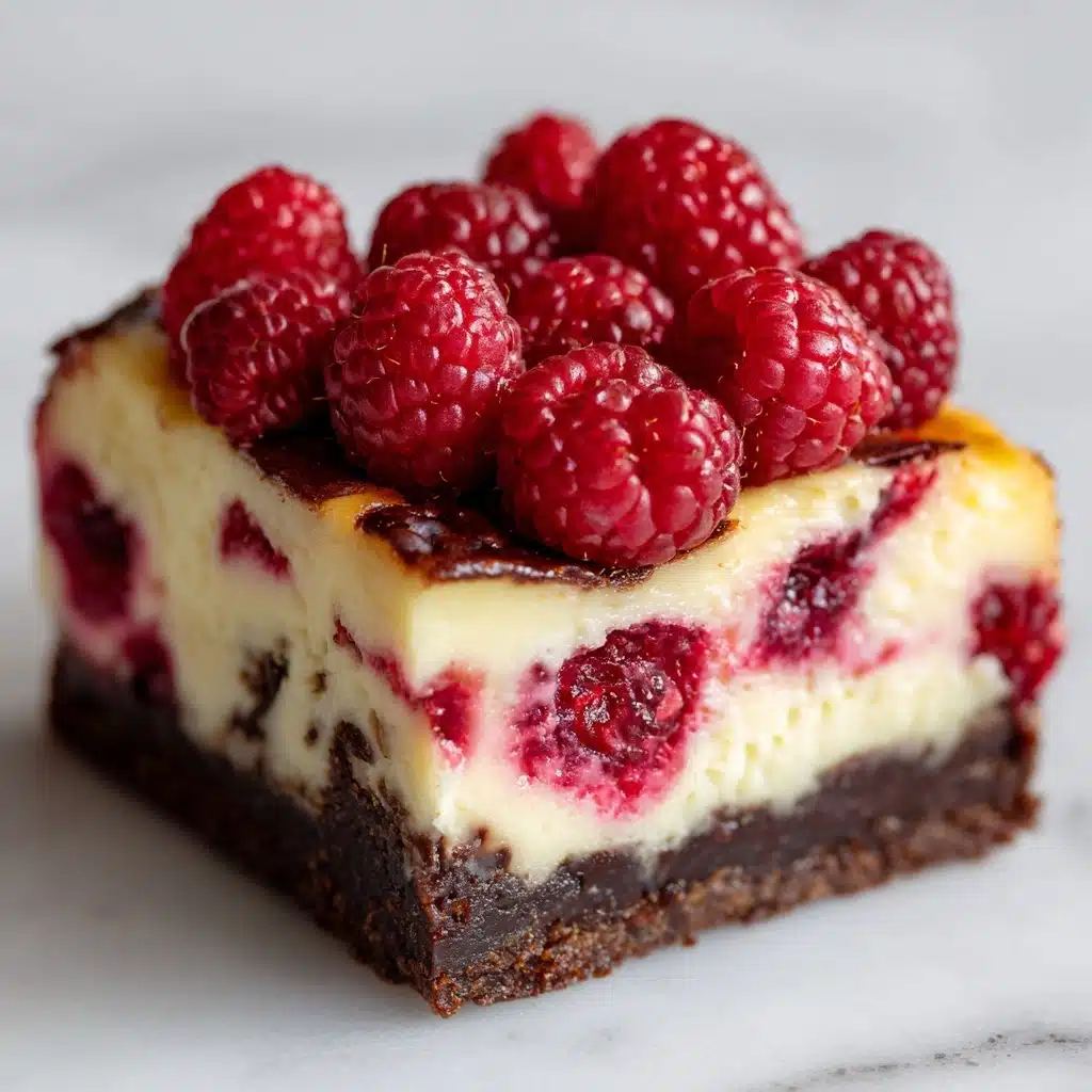 Raspberry Cheesecake Bars Recipe - Recipe Image