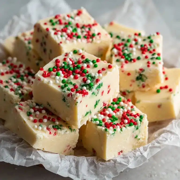 Christmas Shortbread Sugar Cookie Bites Recipe