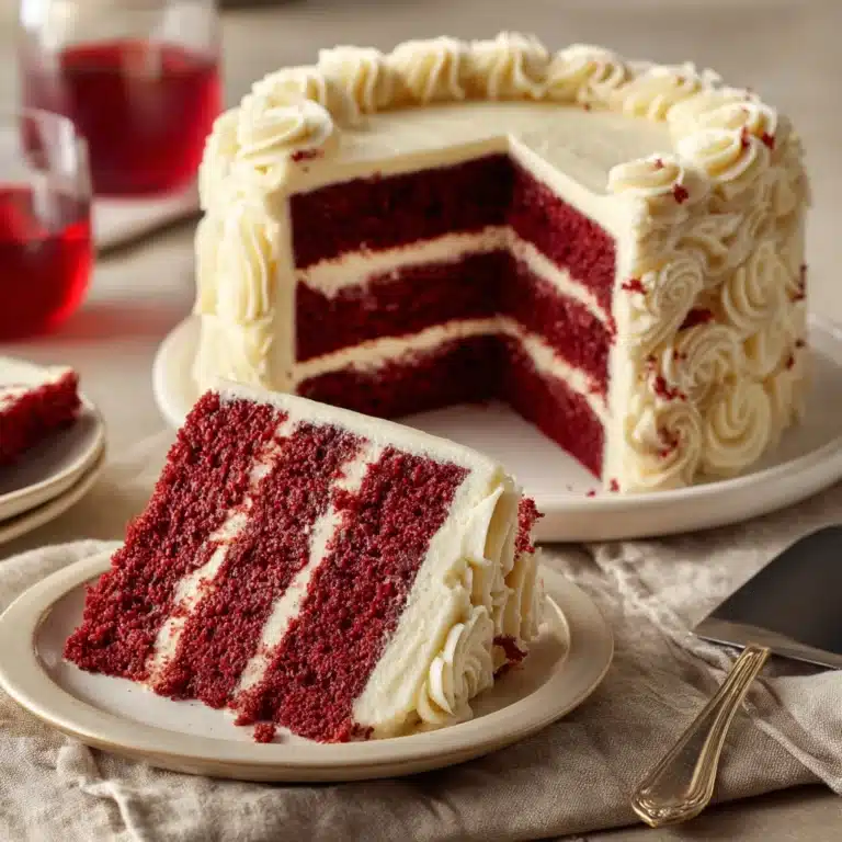 The BEST Red Velvet Cake Recipe