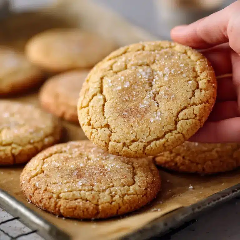 Vegan Peanut Butter Sugar Cookies Recipe