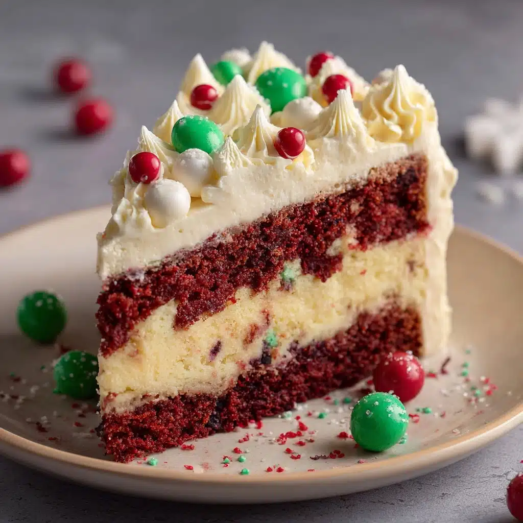 Christmas Poke Cake Recipe - Recipe Image