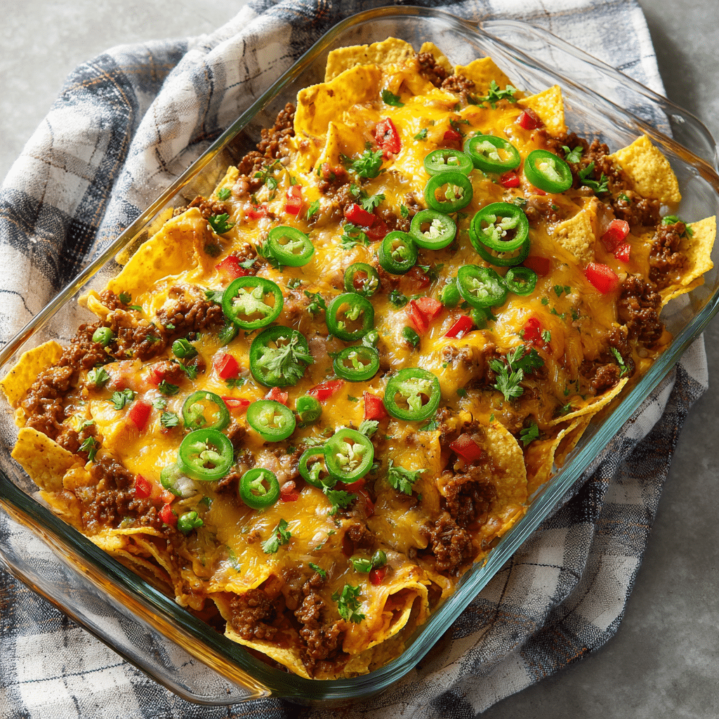 Walking Taco Casserole Recipe - Recipe Image