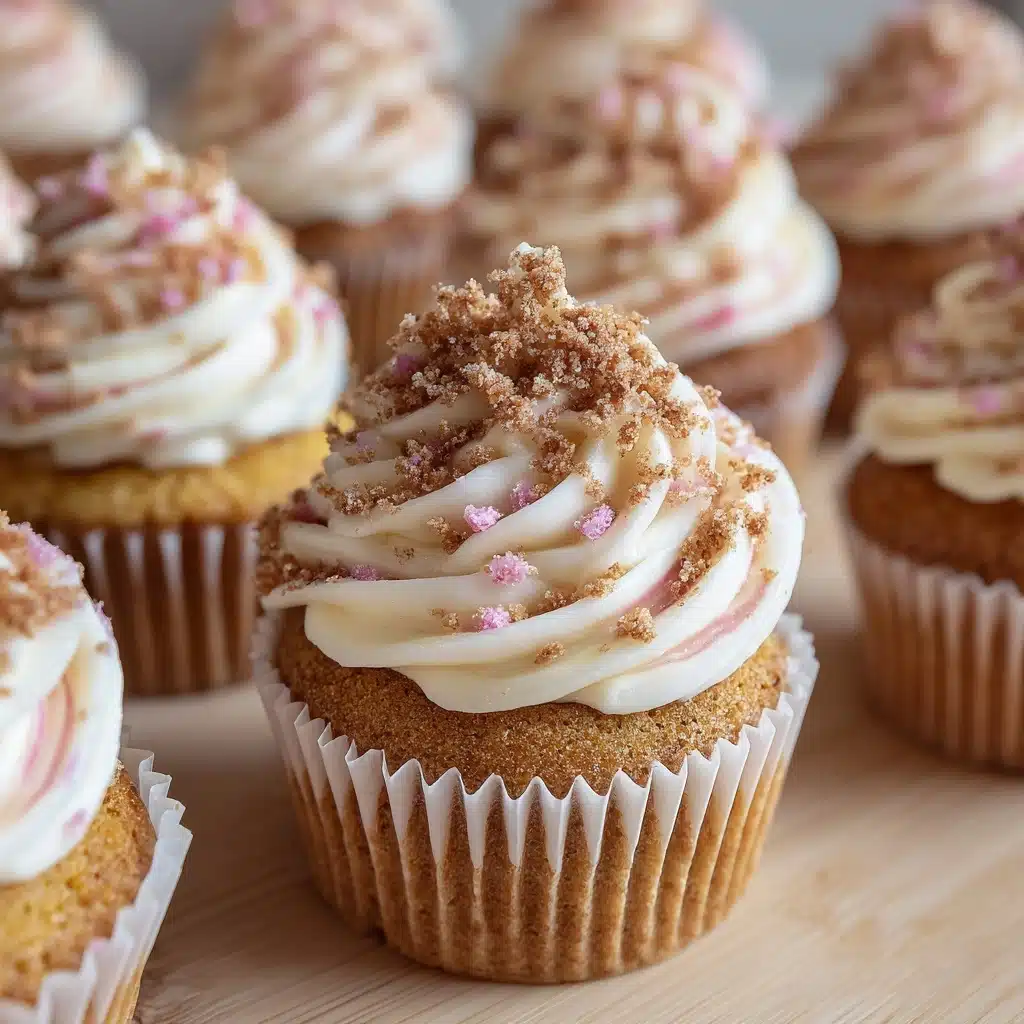 Strawberry Crunch Cupcakes Recipe - Recipe Image