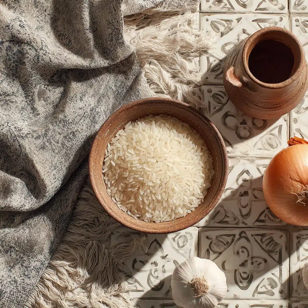 Golden Onion Butter Jasmine Rice Recipe - Recipe Image