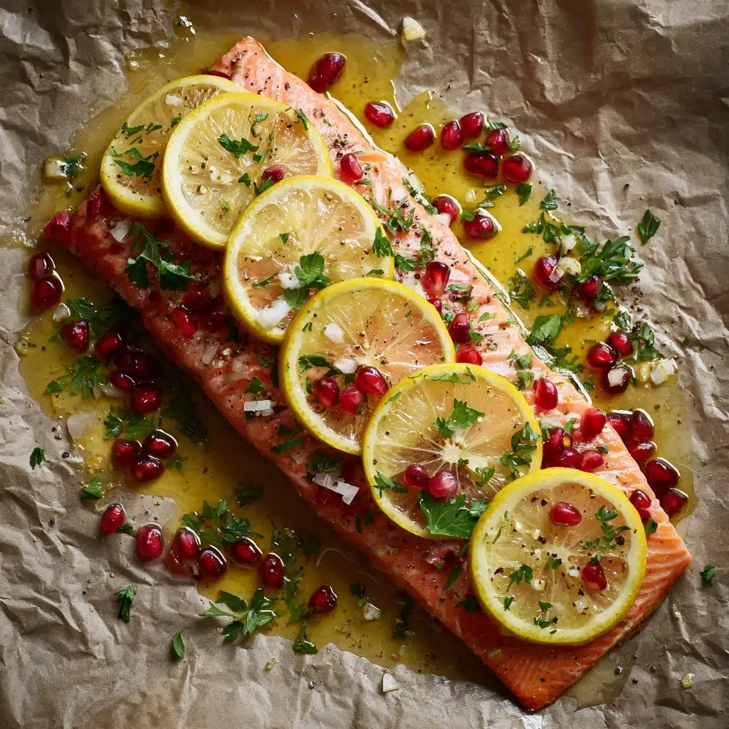 Christmas Baked Salmon Recipe - Recipe Image