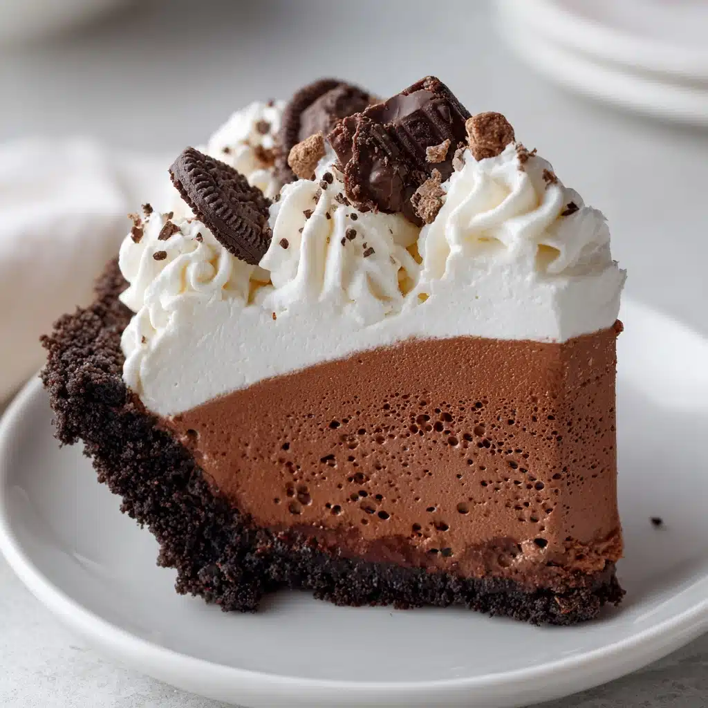 No Bake Chocolate Cheesecake Recipe - Recipe Image