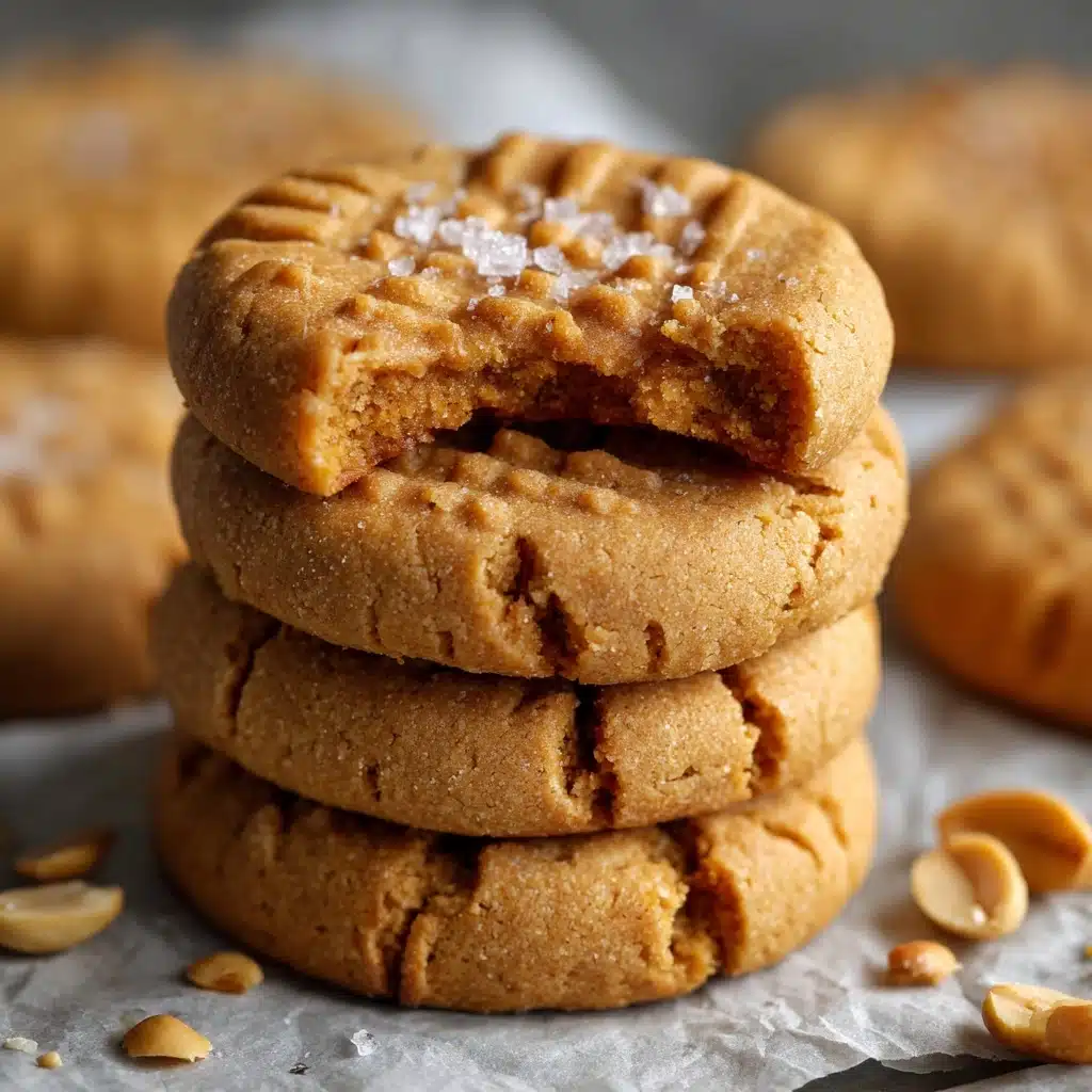 BEST Soft and Chewy Peanut Butter Cookies Recipe - Recipe Image
