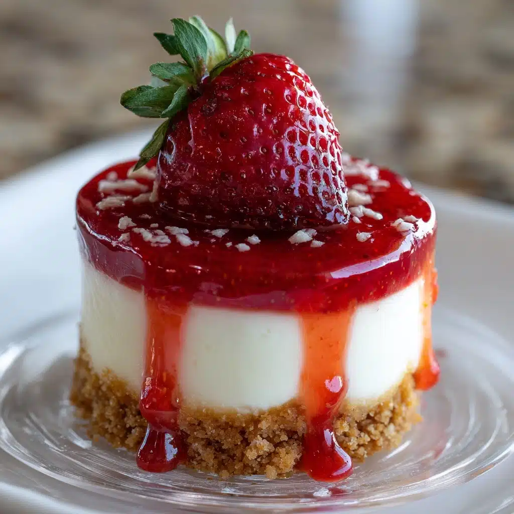 Mini Strawberry Cheesecakes Recipe