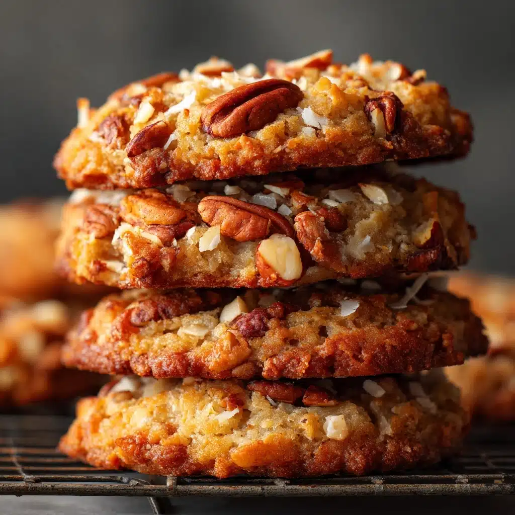 Chocolate Pecan Coconut Cookies Recipe