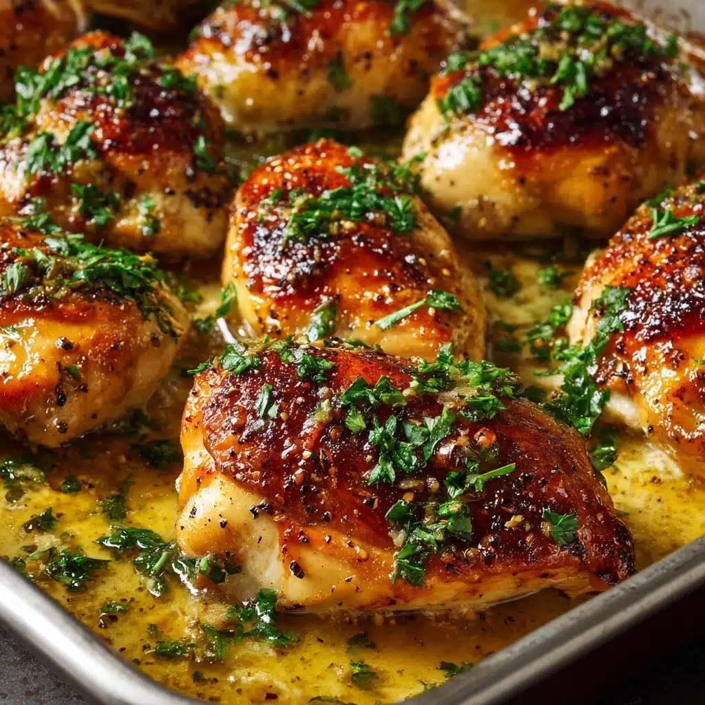Cheesy Garlic Butter Mushroom Stuffed Chicken Recipe - Recipe Image