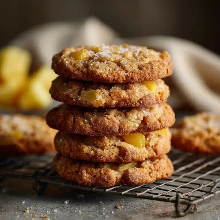 Irresistible Pineapple Cinnamon Sugar Cookies Recipe