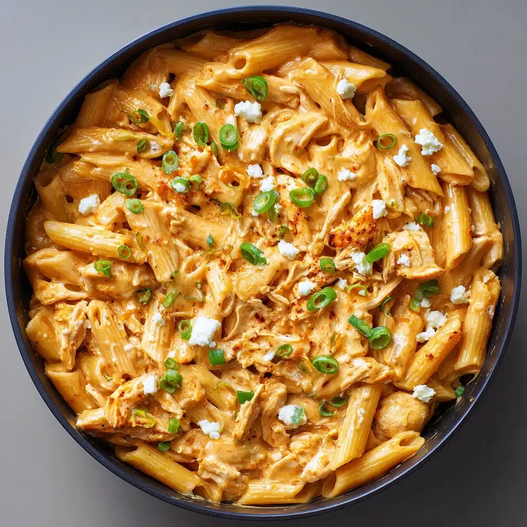 Buffalo Chicken Pasta – One Pot! Recipe