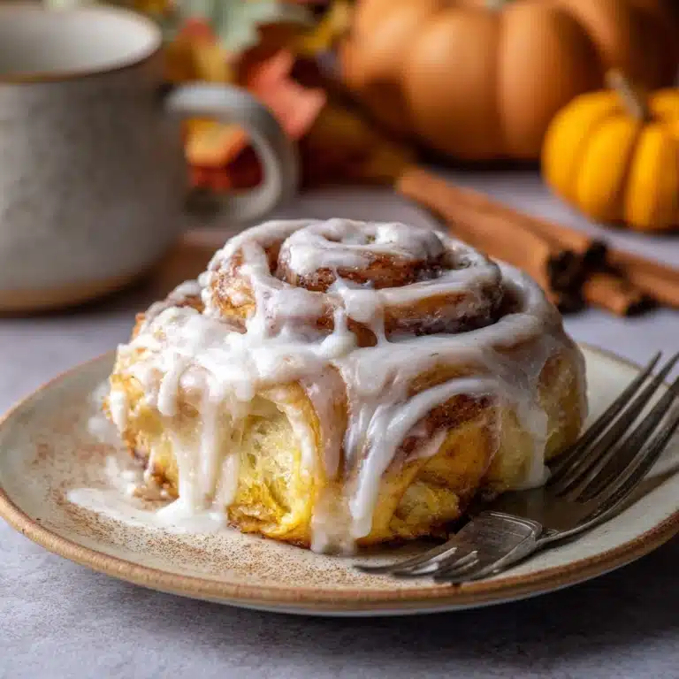 Pumpkin Cinnamon Rolls Recipe